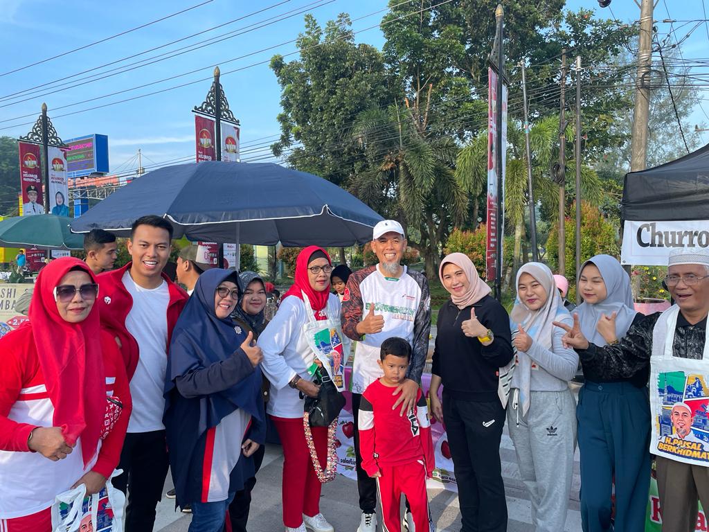 Klinik Tesya Medika Meangikuti Acara Car Free Day Hari Minggu dan Bertemu dengan Walikota kota Dumai